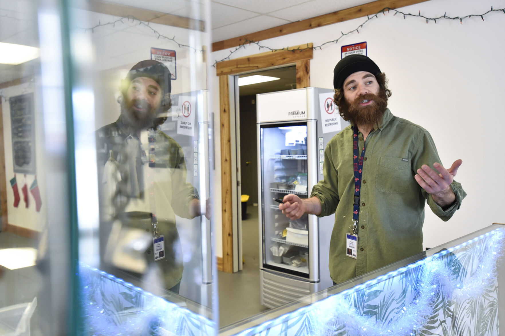 Aaron Keith, manager of Treasure Tree in Helena